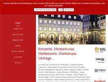 Tablet Screenshot of koblenzguitarfestival.de